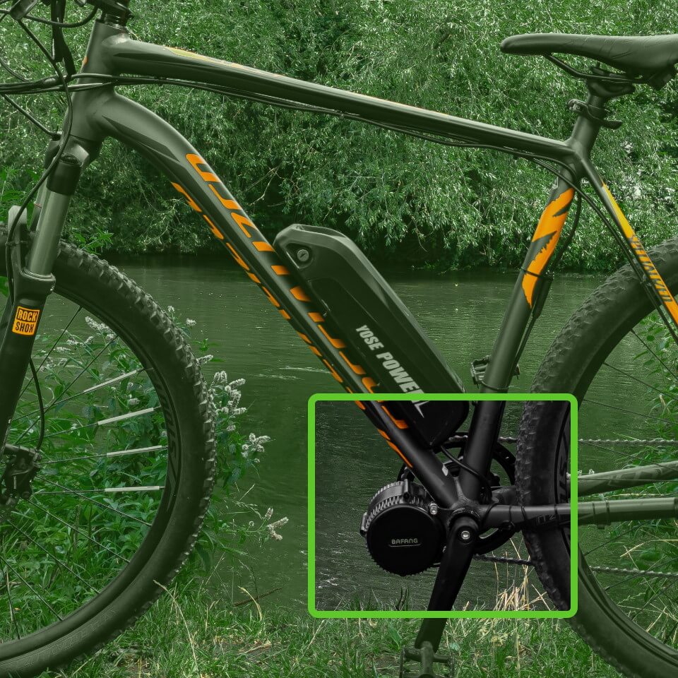 Mittelmotor E-Bike Umbau