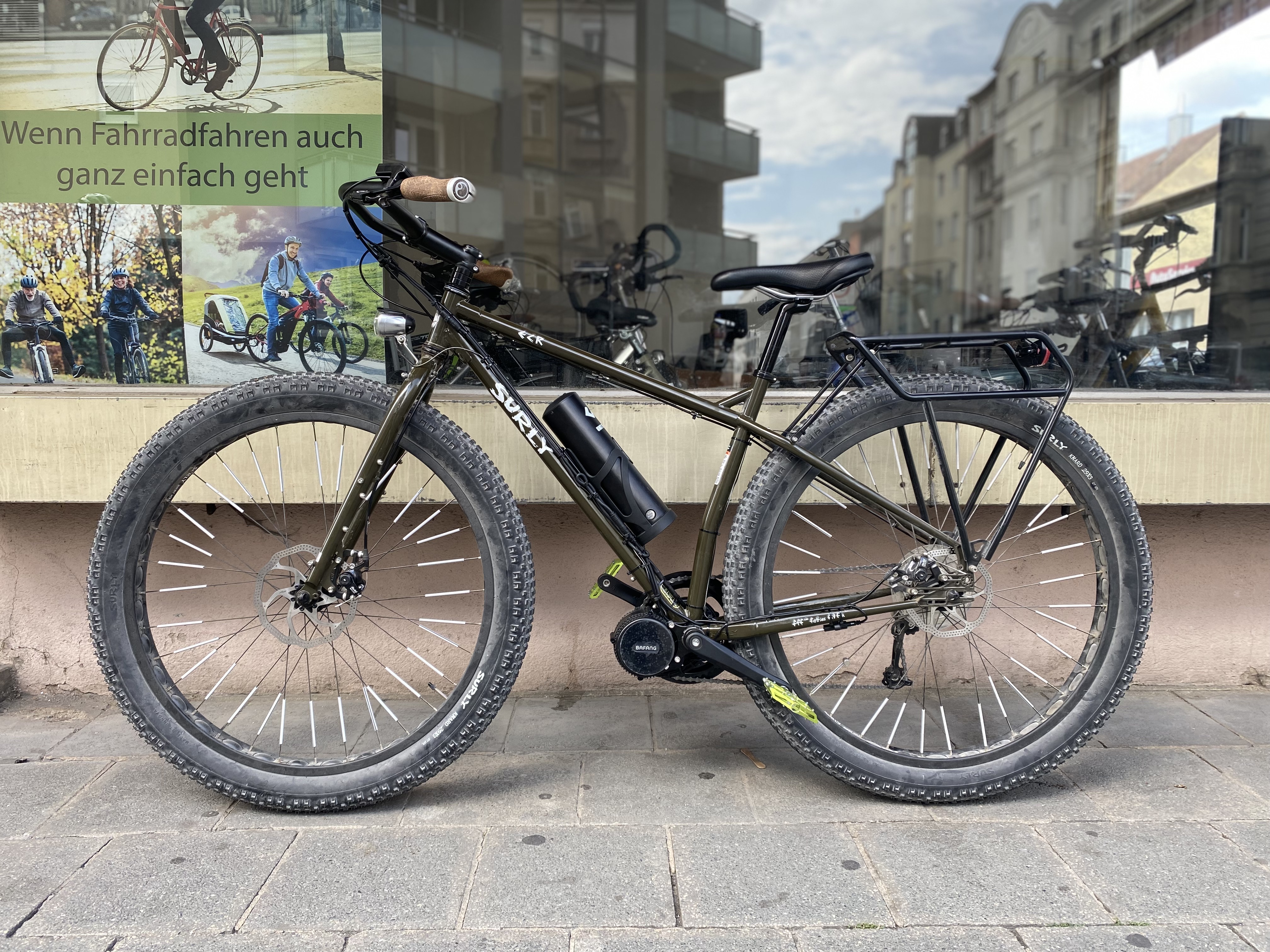 E-Bike Umbau Fully Mountainbike mit Vollfederung