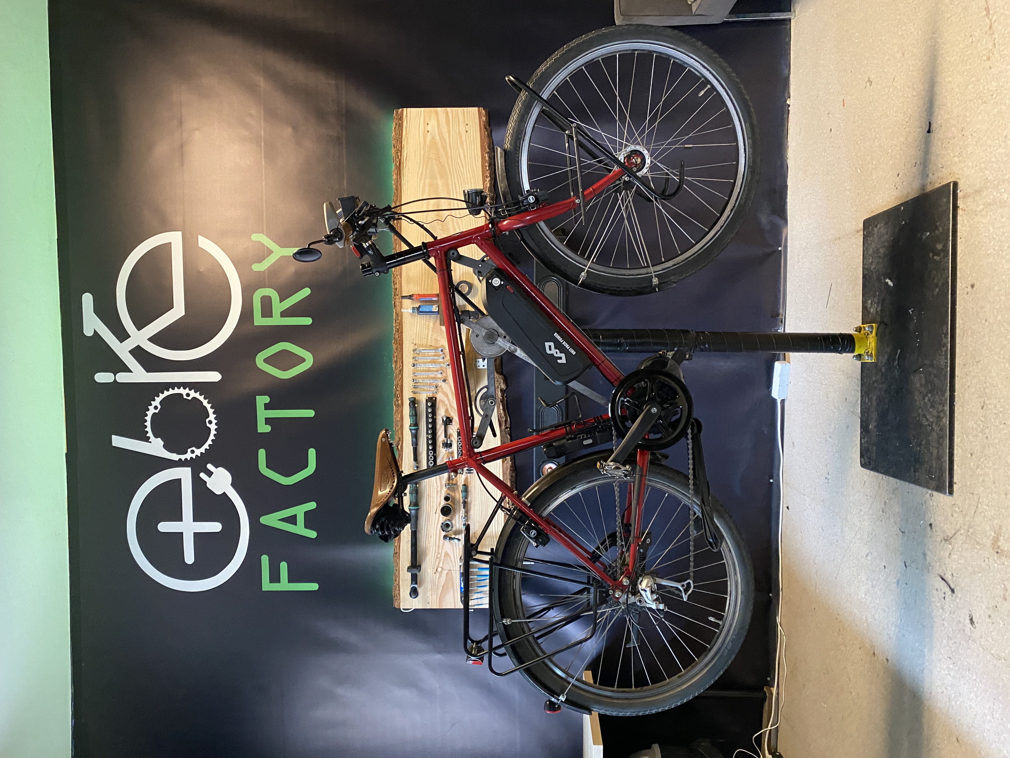 E-Bike Umbau Trekking Tour für lange Radreisen